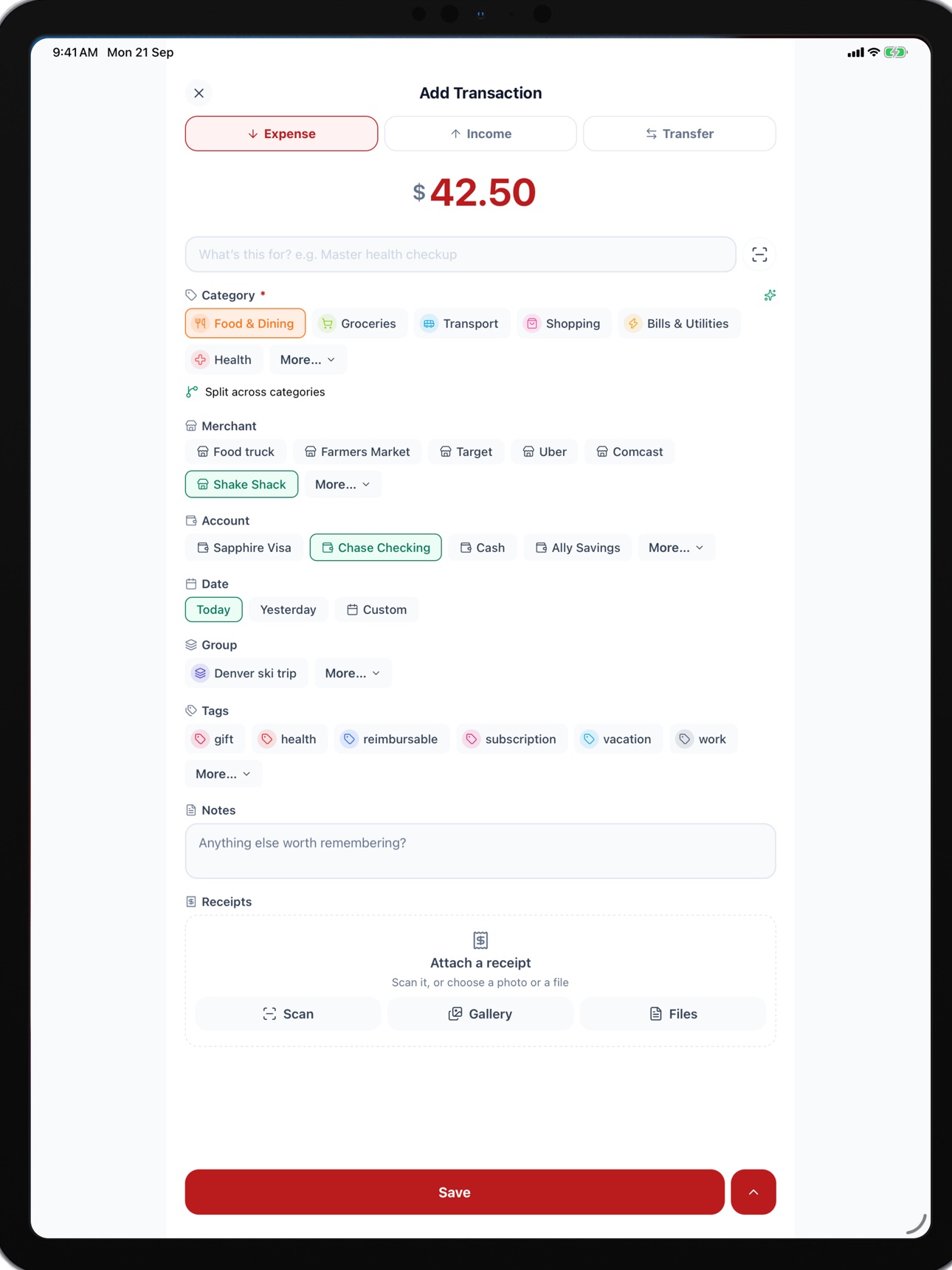 Screenshot 11 of SpendLane: Budget Tracker