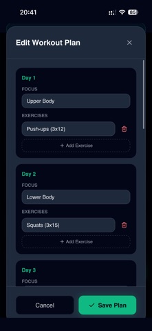 FitnessScan AI Screenshot 9 of 10