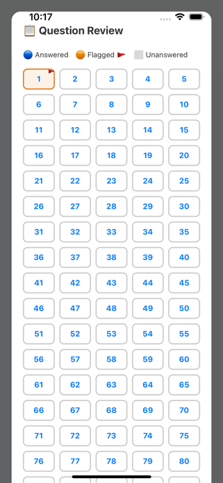 AAIR Exam Simulator PRO Screenshot 5 of 6