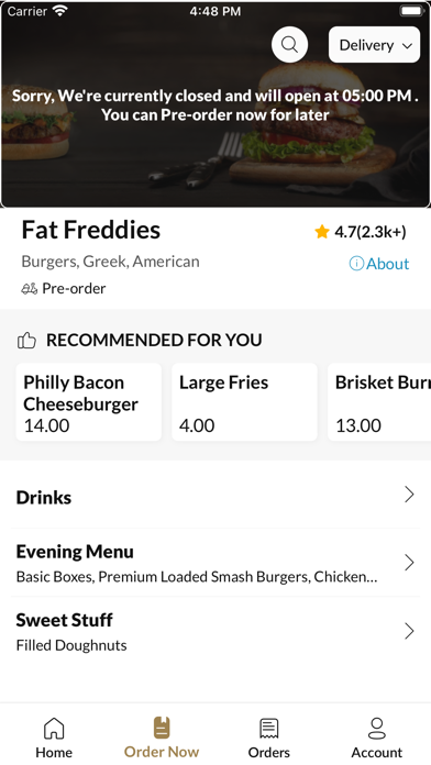 Fat Freddies. Screenshot