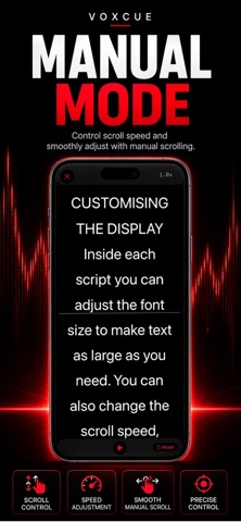 VoxCue - Teleprompter Screenshot 5 of 5