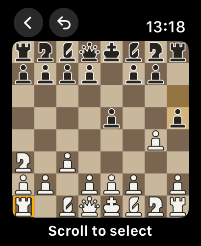 ScrollChess: Chess for Watch screenshot 7