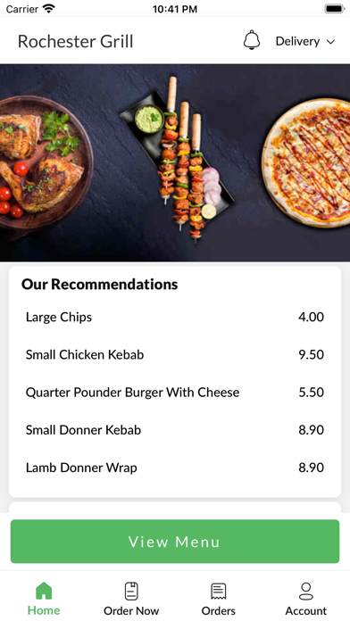 Rochester Grill Screenshot