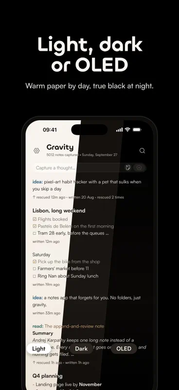 Gravity – Minimal Notes screenshot 7 of 8