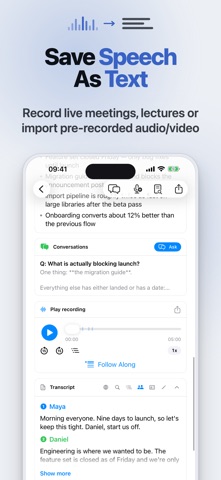 Lyonesse: AI Transcript & Chat Screenshot 1 of 10