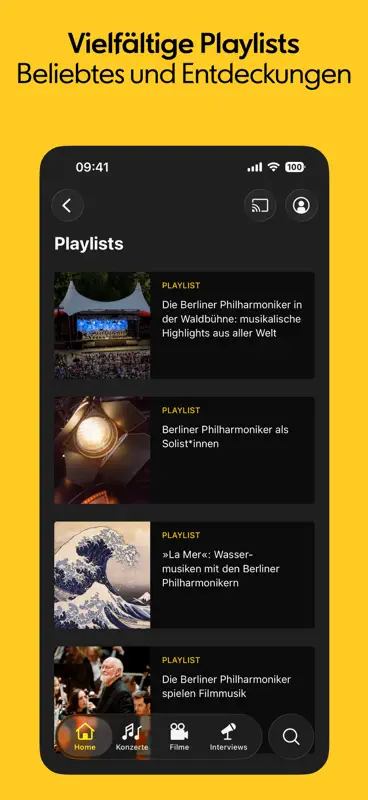 Berliner Philharmoniker screenshot 5 of 10