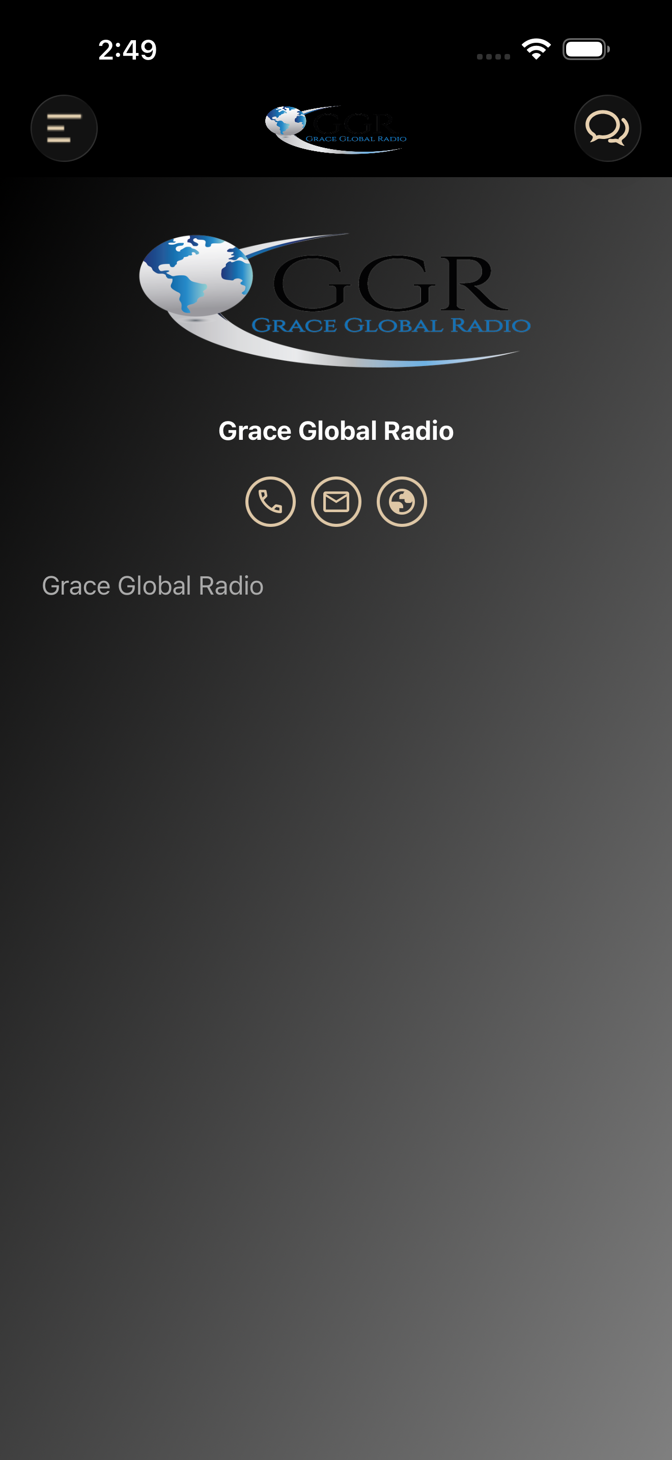 Grace Global Radio screenshot 6