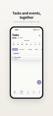 TodoIt: Planner, Habits, Diary Screenshot 1 of 7