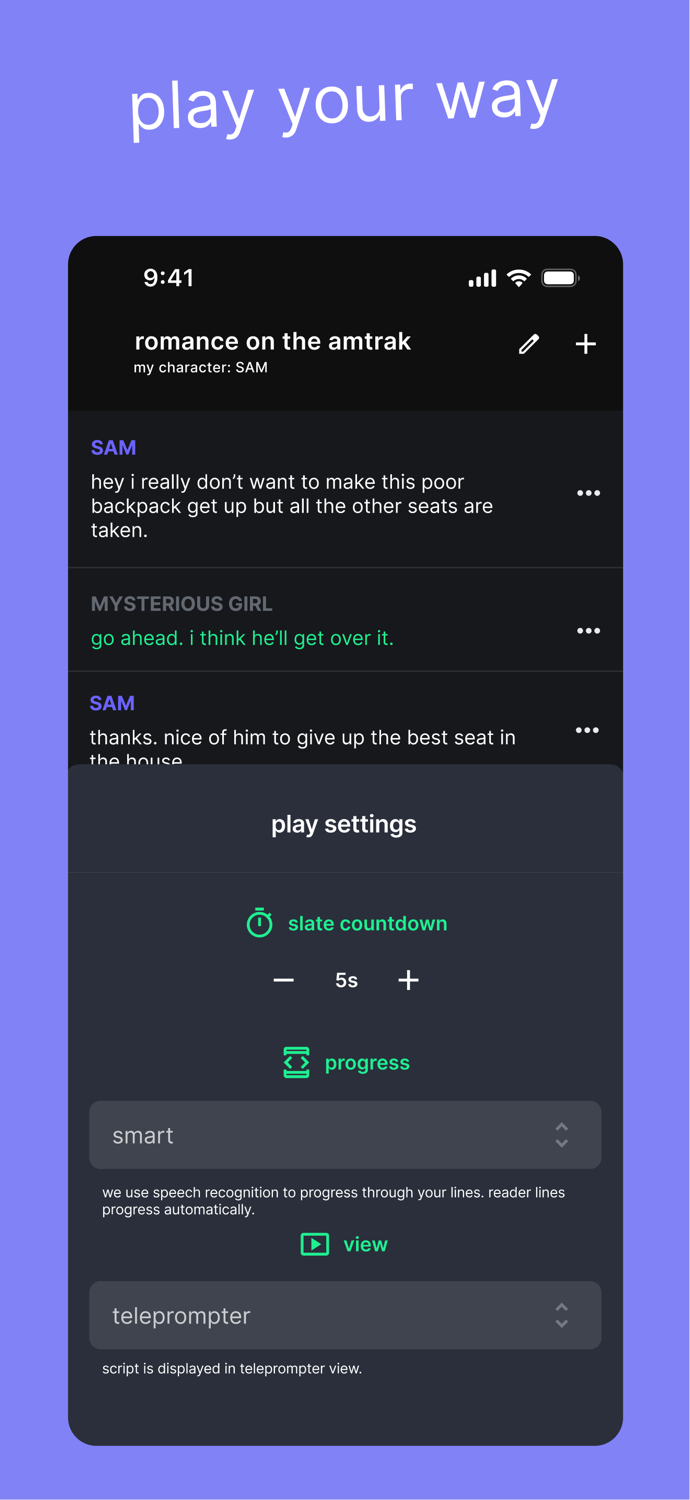 thespian the actor app