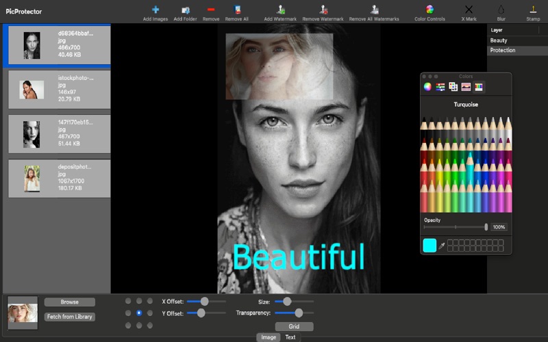 Screenshot #1 pour Batch Photo - Watermark