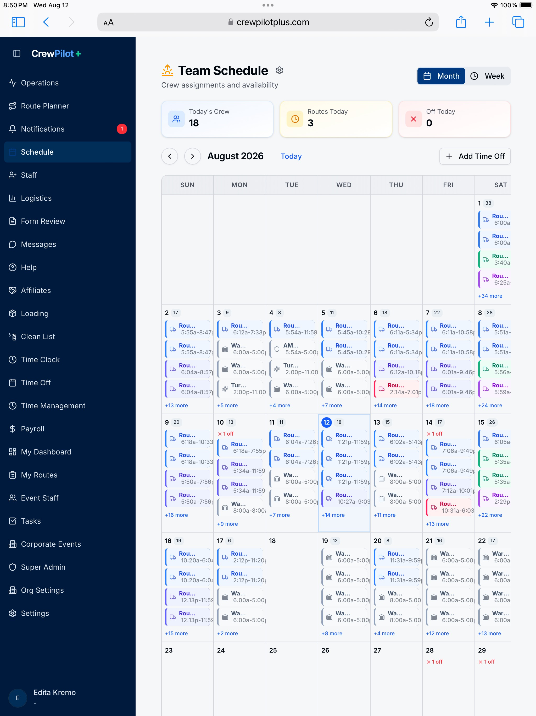 CrewPilot+ screenshot 7
