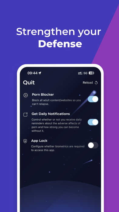 QUITTR: Quit Porn Now Screenshot