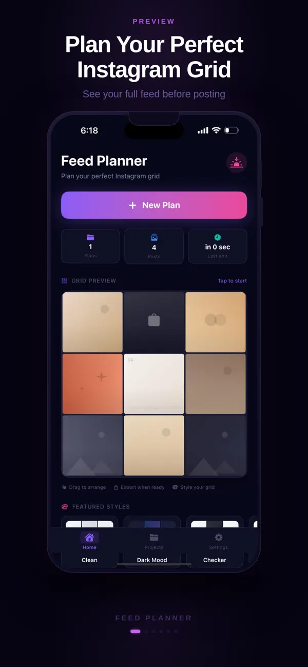 Feed Planner: Preview Grid screenshot 4