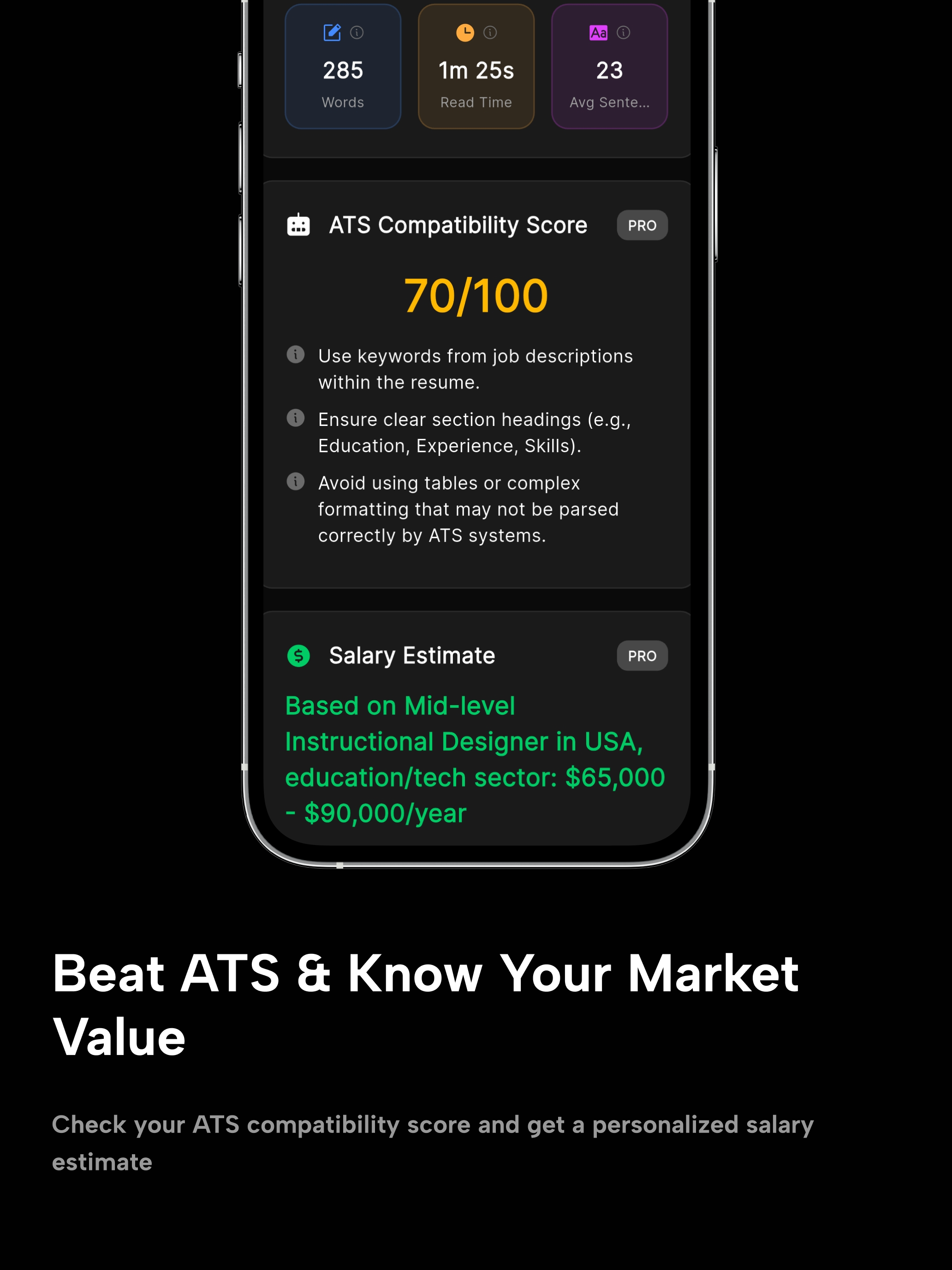 AI Resume Analyzer & CV Maker screenshot 7
