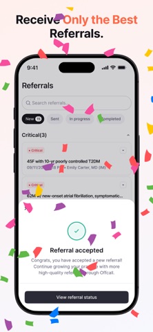 Offcall: Secure Referrals screenshot