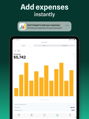 Budget Planner・Money Manager iPad screenshot