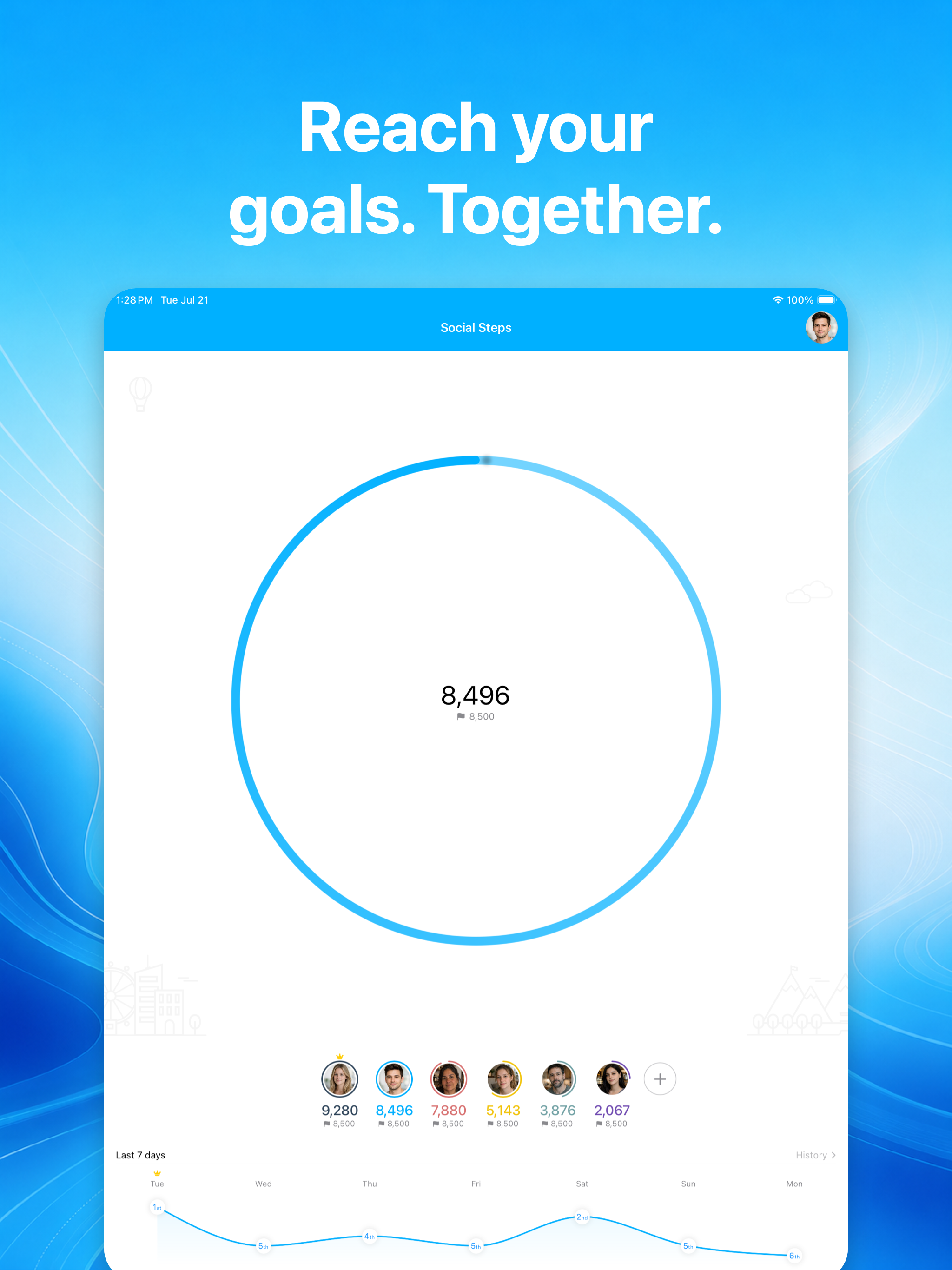 Social Steps screenshot 5