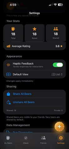 BeerRate screenshot