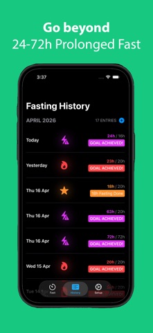 AllyFastLite: Fasting Tracker Screenshot 3 of 9