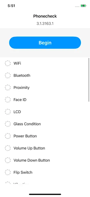 Phonecheck screenshot 2