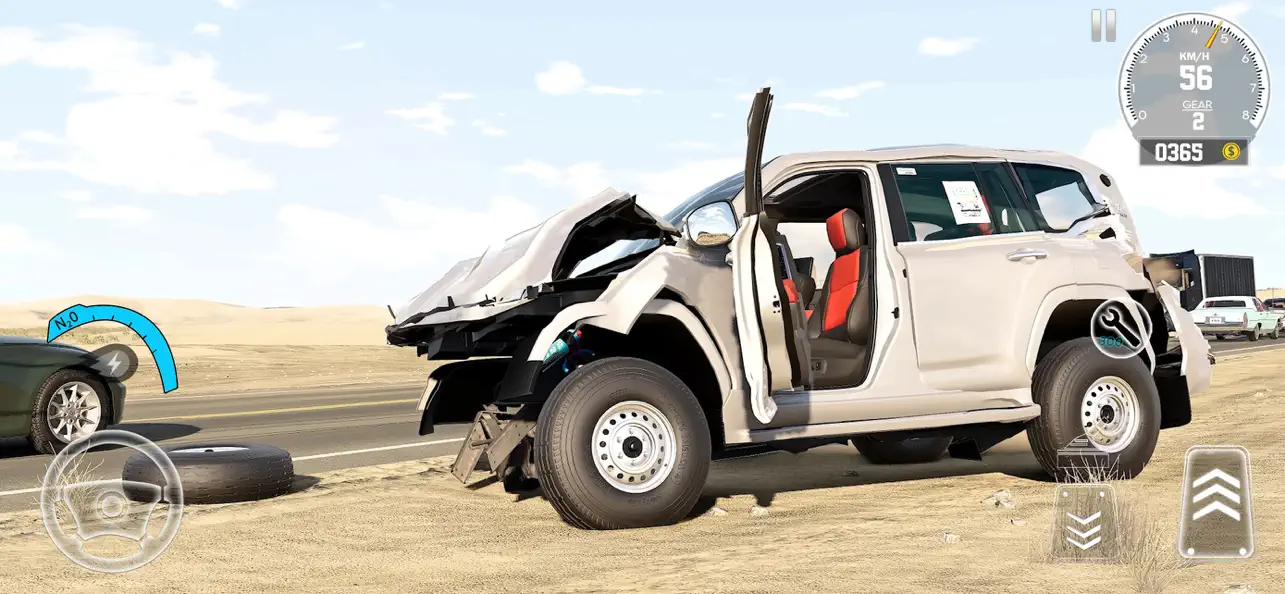 Screenshot #2 pour Real Car Crash Game Simulator