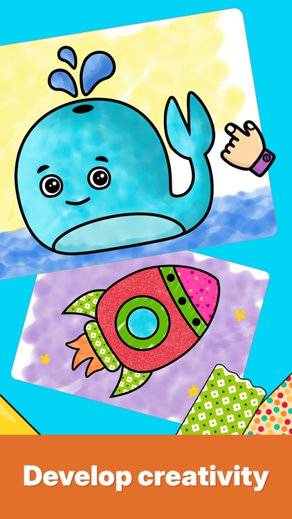 Baby coloring book for kids 2+ screenshot-3