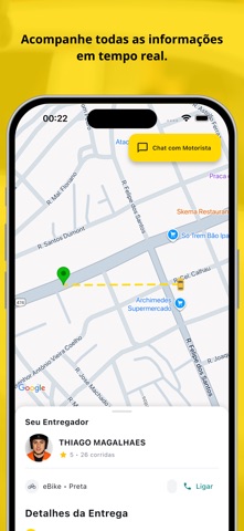 Motooca - Corridas e Entregas iPhone screenshot