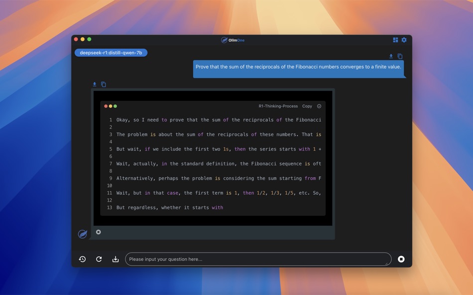 #4. OllmOne - Offline AI Assistant (macOS) 由: 博超 贾