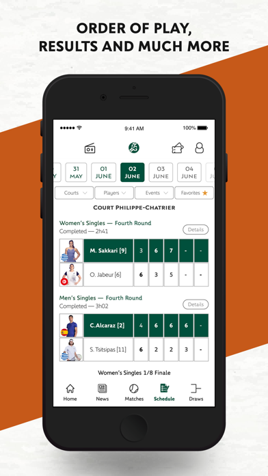 Roland-Garros Official Screenshot