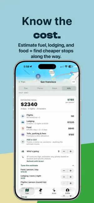 Outpost Go - Road Trip Planner screenshot 3