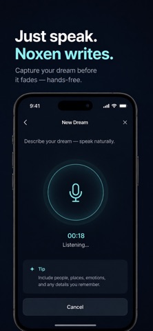 Noxen - AI Dream Journal screenshot