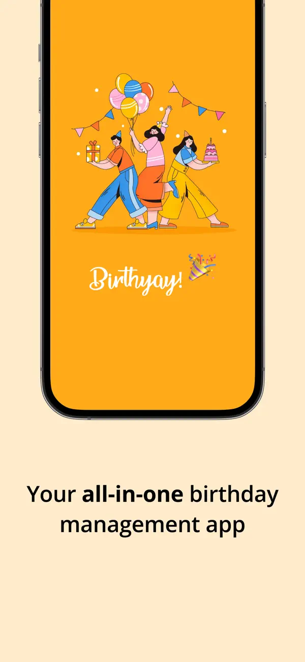 Screenshot #1 pour Birthyay