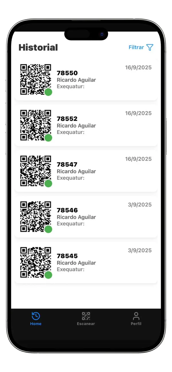 Screenshot #3 pour Auténticas App