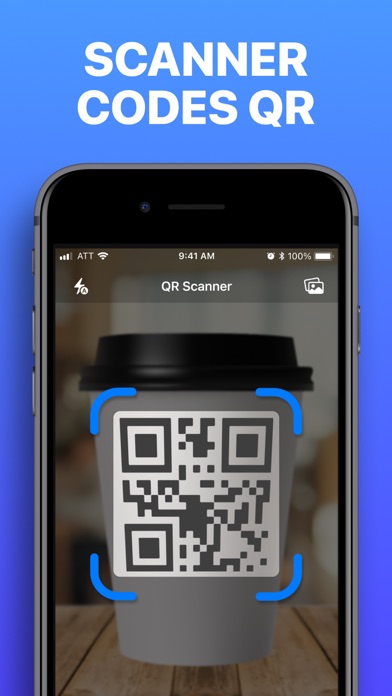 Screenshot #1 pour QR Code Scanner ®