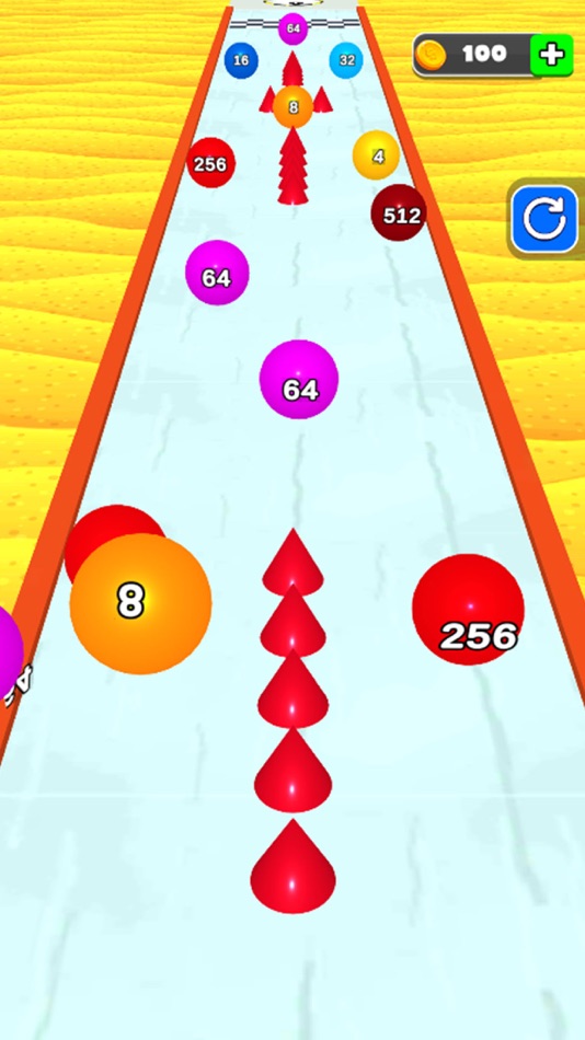 #1. Merge Number Ball Sort Game (iOS) Podle: Muhammad Sohaib