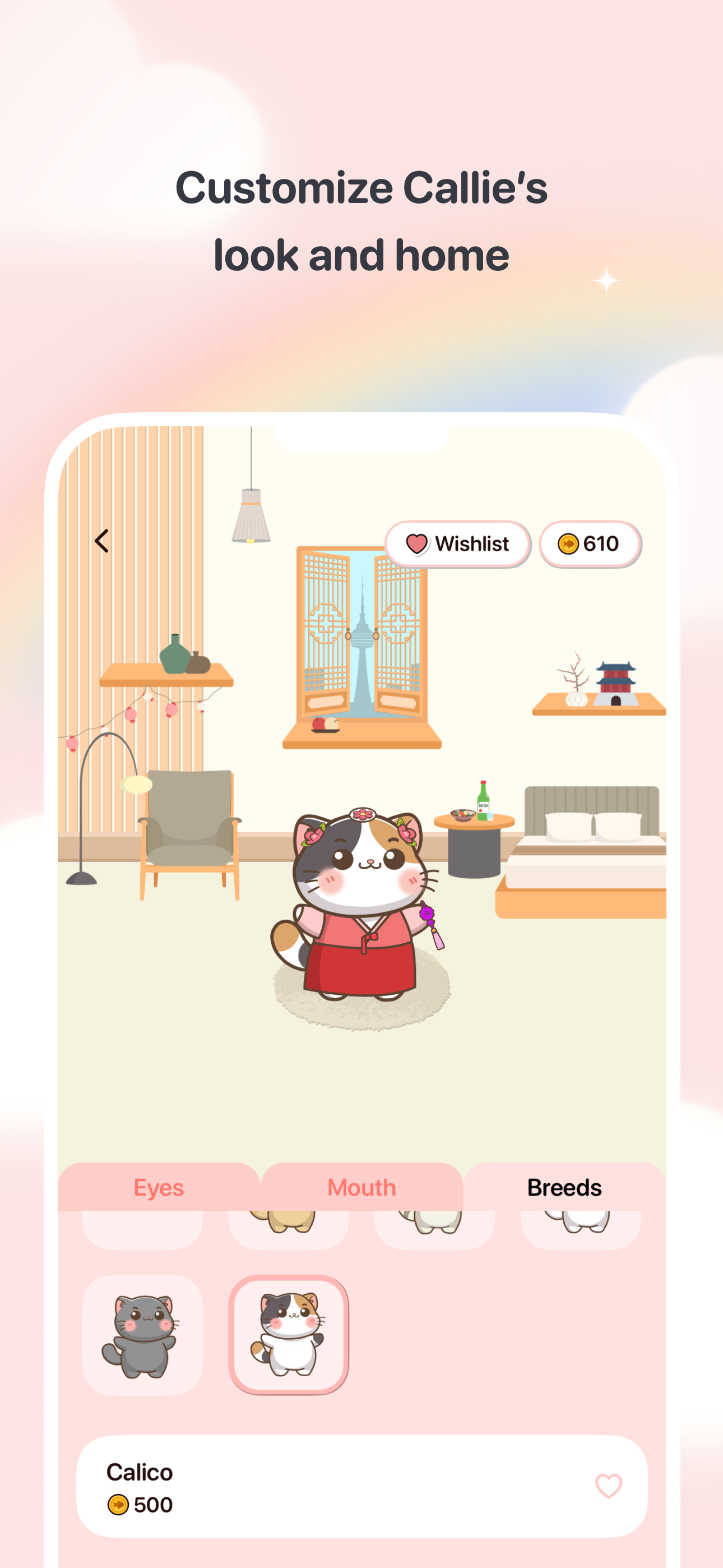 Callie: Food Self Care Pet screenshot 4