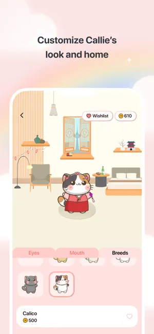 Callie: Food Self Care Pet screenshot 4