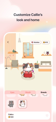 Callie: Food Self Care Pet screenshot