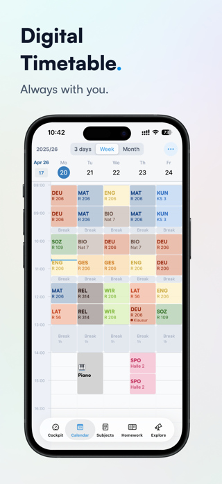 Notenapp - digital school tool Screenshot 4 of 10