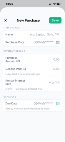 Cashflow & Payoff Screenshot 2 of 5