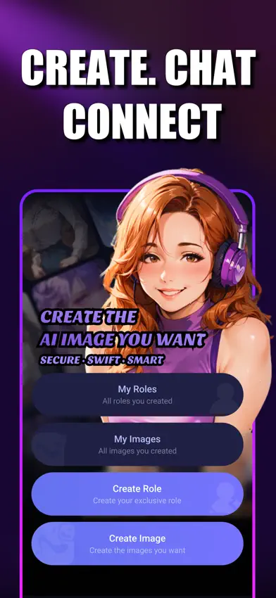 Lovely Mind:Chat&Create AI Art screenshot 2