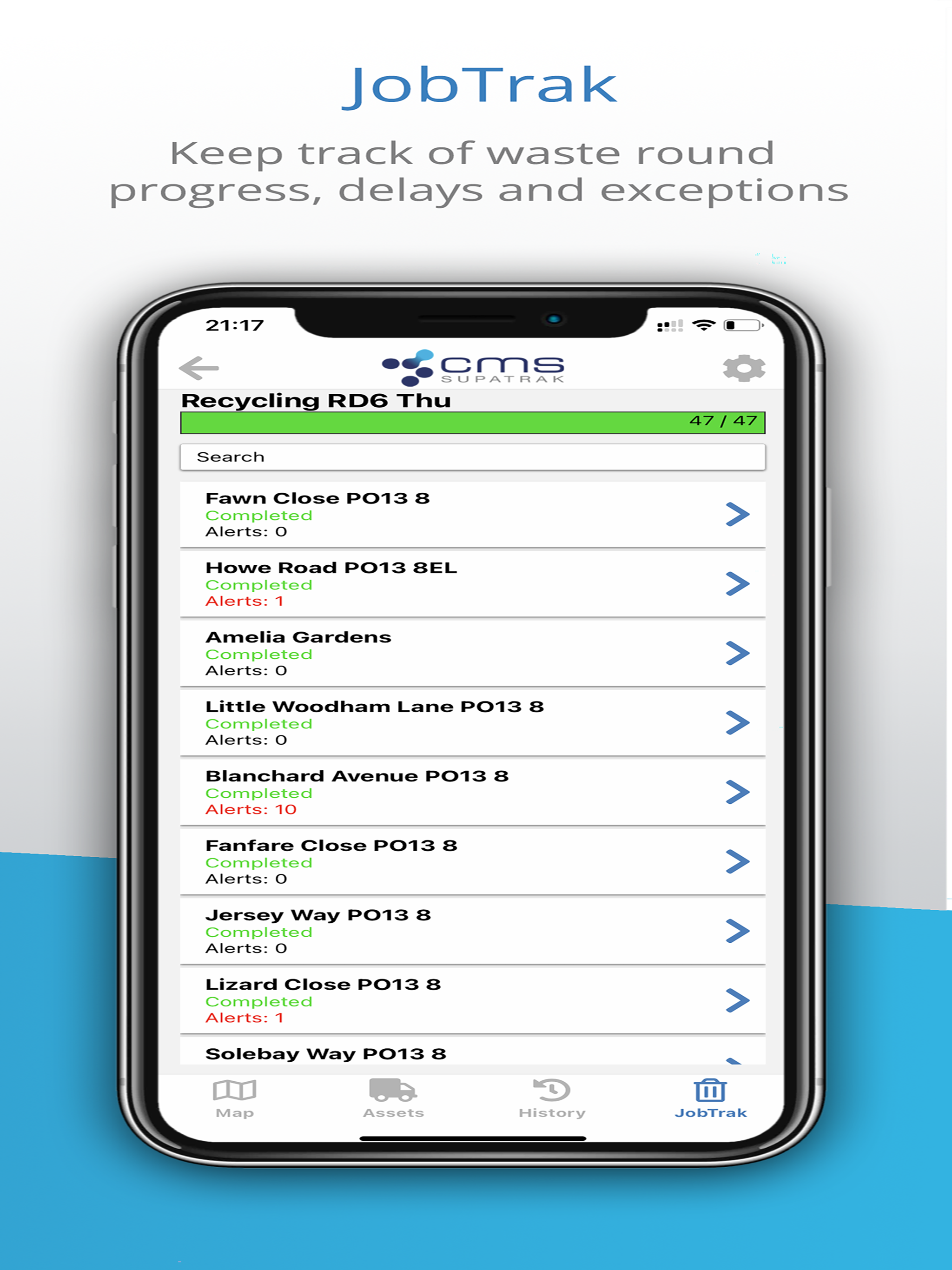 CMS EcoTrak screenshot 18