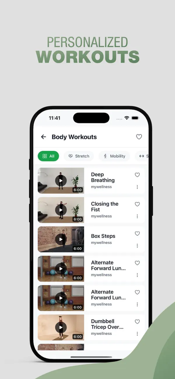 Screenshot #3 pour MyWellnessJourney