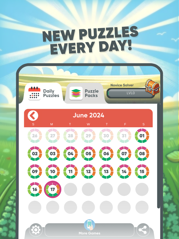 Screenshot #6 pour Puzzle Time - Daily Puzzles
