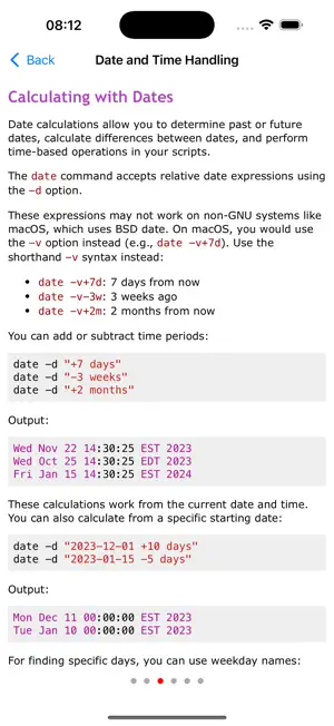 Learn Shell Scripting screenshot 4