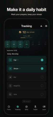 Niyyah: Prayer Times & Adhan Screenshot 4 of 8