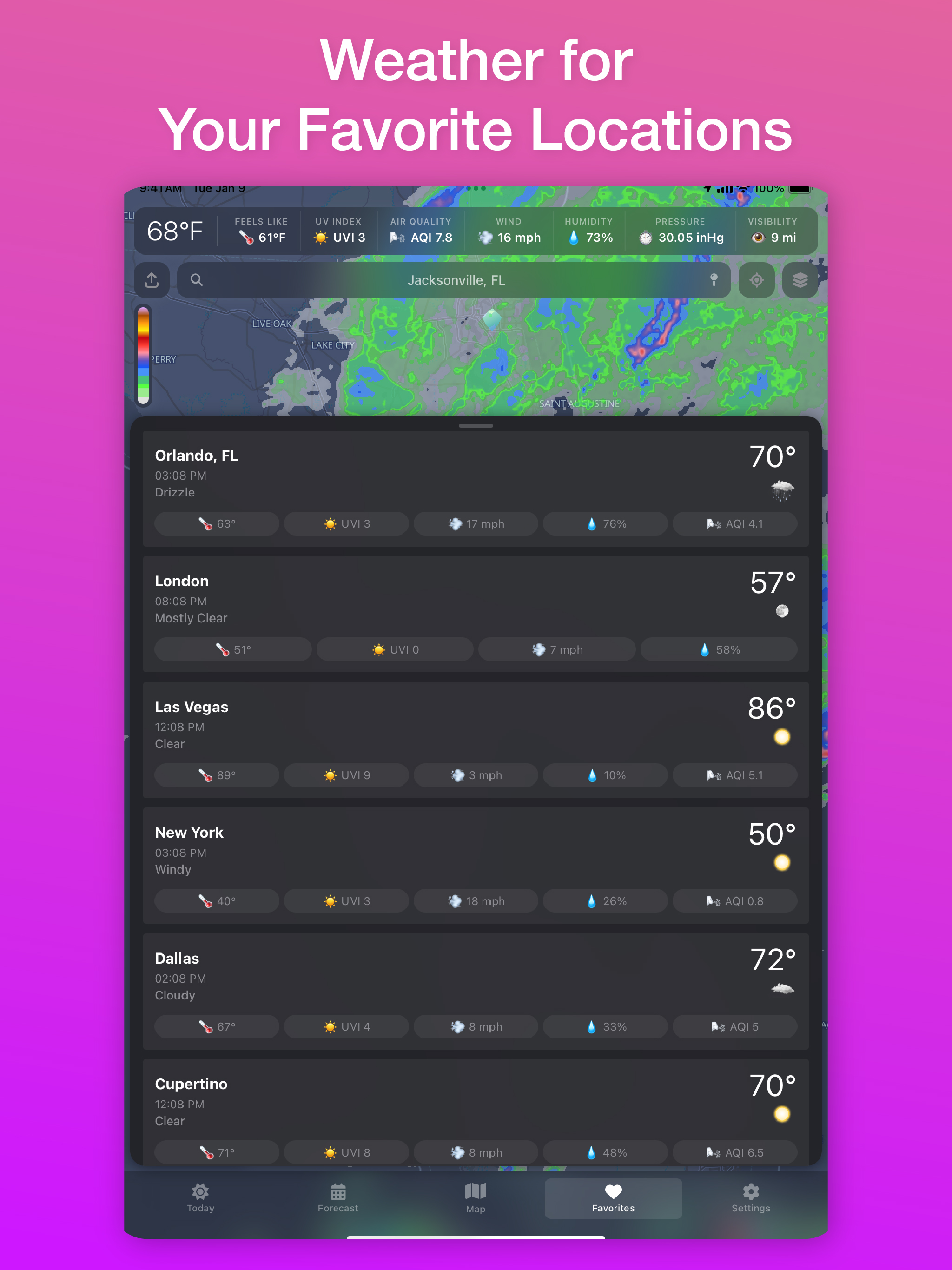 Vortix Pro: Weather Radar Maps