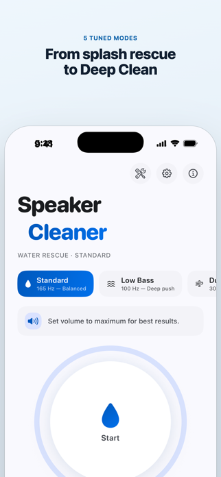 Speaker Clean: Water Eject Screenshot 3 of 7