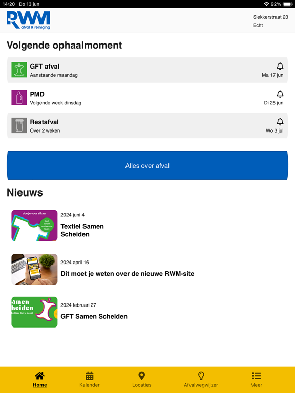 RWM iPad screenshot 1