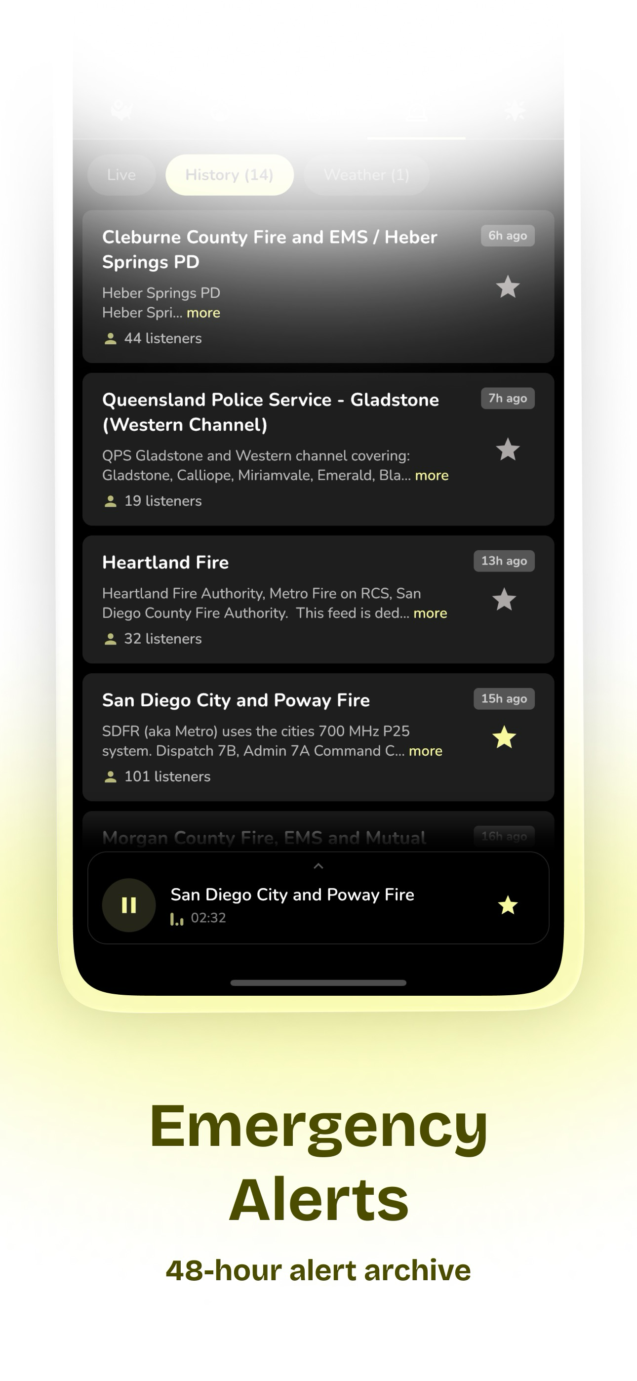 Police Scanner Radio: Fire&EMS